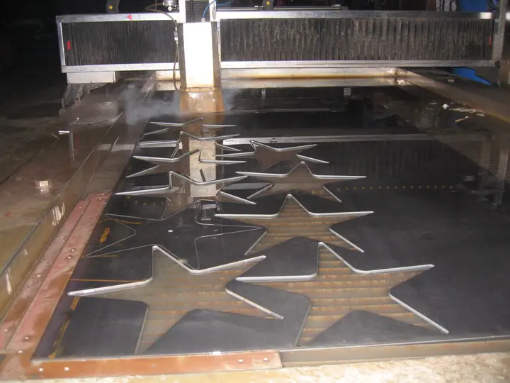 Stelle a nido sul piano macchina